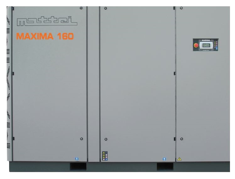 Mattei maxima Series fixed speed direct drive rotary vane air compressor