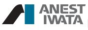 anest iwata oil free piston air compressor