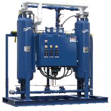 great lakes air GIH series internally heated regenerative compressed air dryer