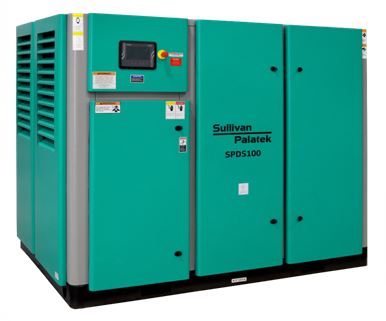 sullivan palatek dry screw oil free rotary screw air compressor